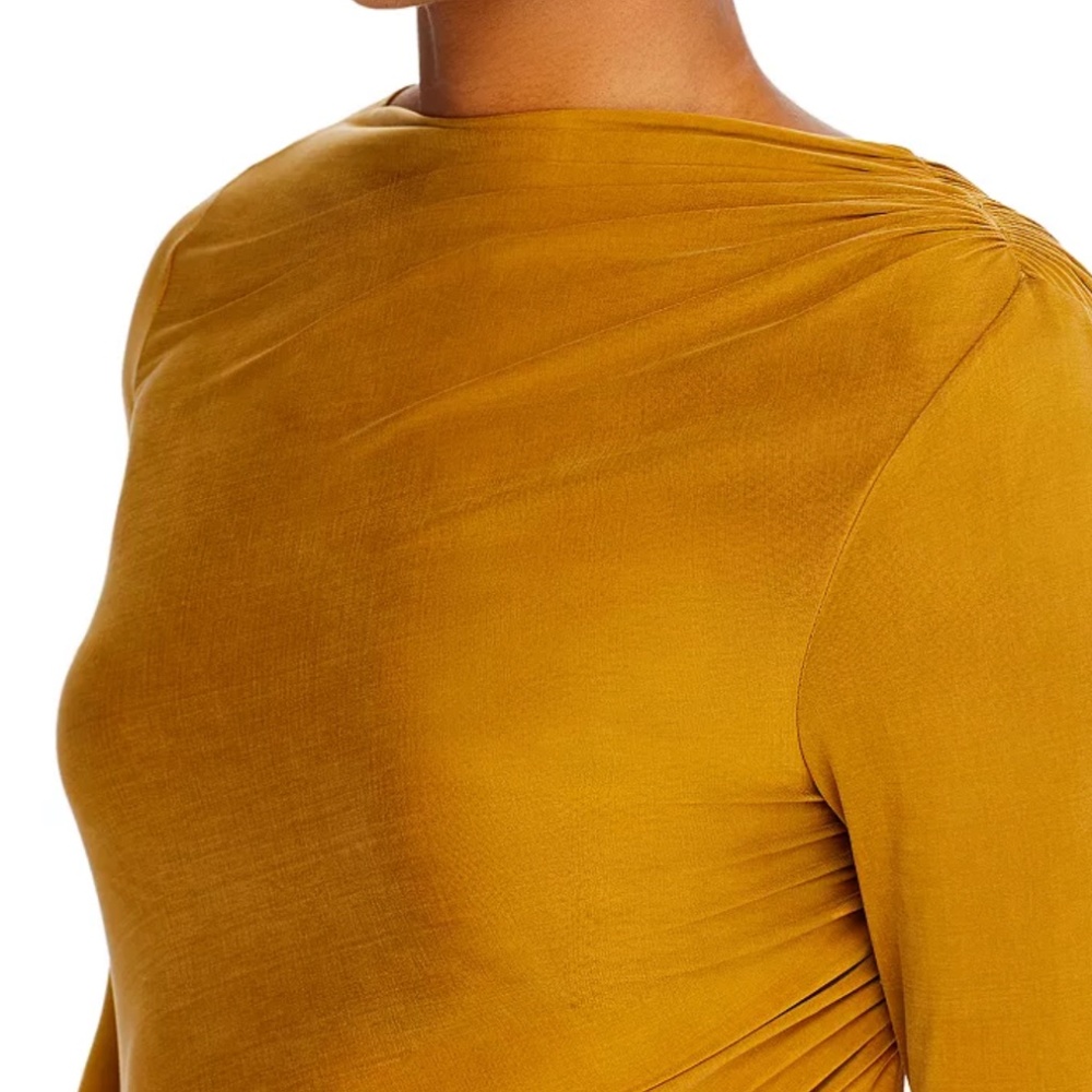 NWT | The Andamane Sophie Maxi Dress Gold | Sz IT 38 - Picture 10 of 12